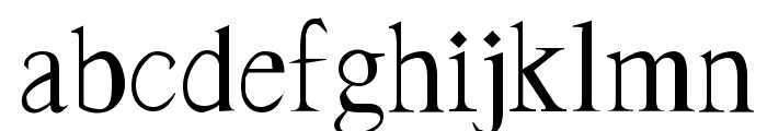 Frank Regular Font LOWERCASE