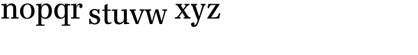 Franklin-Antiqua BQ-Regular Font LOWERCASE