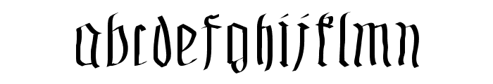 FraxMouseSketches Font LOWERCASE