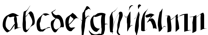 FraxxSketchQuil l Font LOWERCASE