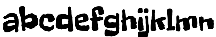 FreckleFace-Regular Font LOWERCASE