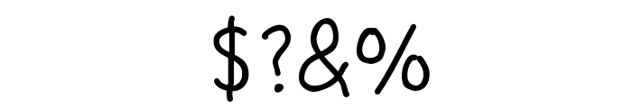 FreeFont Font OTHER CHARS