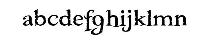 Freebooter Font LOWERCASE