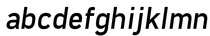 Freeroad Italic Font LOWERCASE