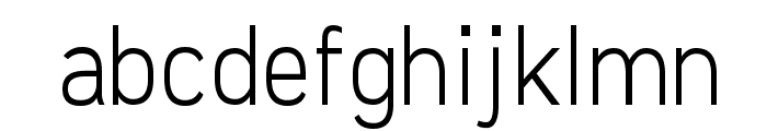 Freeroad Light Regular Font LOWERCASE