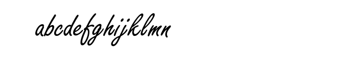 Freestyle Script Regular OT Font LOWERCASE