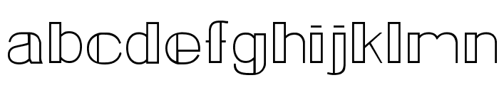 Friesian Font LOWERCASE