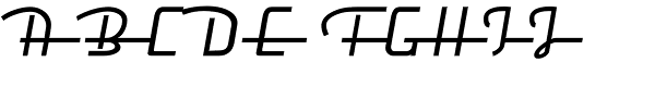 Frigidaire D Regular Font UPPERCASE