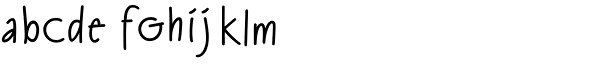 Frisco Sans Serif-Regular Font LOWERCASE