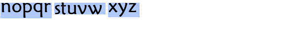 Fritz Book Font LOWERCASE