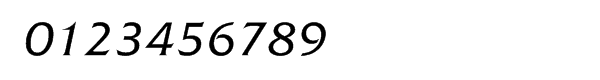 Friz Quadrata Italic Font OTHER CHARS
