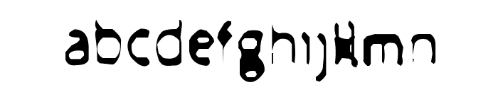Froufrou Font LOWERCASE