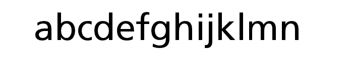 Frutiger 55 Roman Arabic Font LOWERCASE