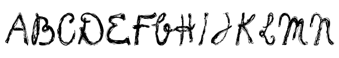 frank-handwriting_free-version Font UPPERCASE