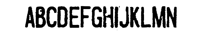 Fueled by Schlitz Font LOWERCASE