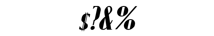 Fund Italic Font OTHER CHARS