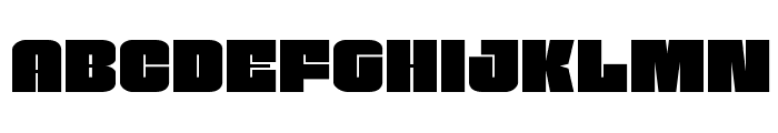 Funk Machine Expanded Font LOWERCASE