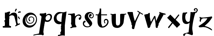 Funstuff Bold Font LOWERCASE