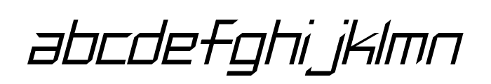 Furmanite Italic Font LOWERCASE