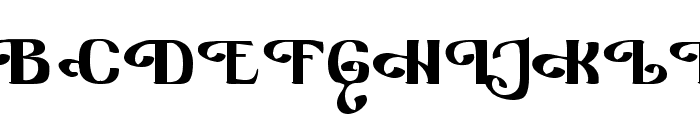 Furngilly Font UPPERCASE