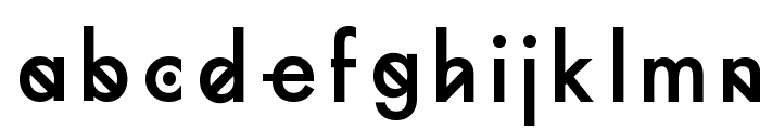 Futura Custom Font LOWERCASE