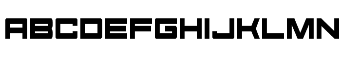 Future Forces Condensed Font LOWERCASE