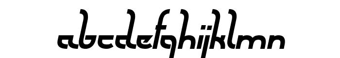 Futurex Arthur Bold Italic Font LOWERCASE