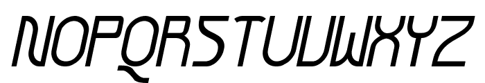Futurex Arthur Italic Font UPPERCASE