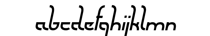 Futurex Arthur Italic Font LOWERCASE