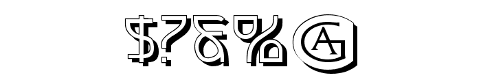 Futurex Deco Font OTHER CHARS