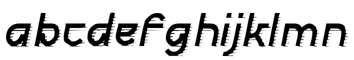 Futurex Engraved Font LOWERCASE