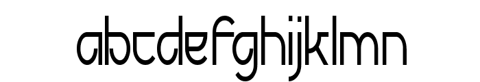 Futurex Narrow Font LOWERCASE