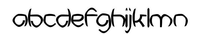 Futurex Punched Font LOWERCASE
