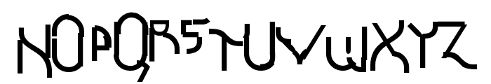 Futurex Schizmatic Font UPPERCASE