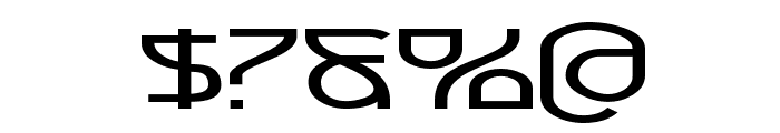 Futurex Voyager Font OTHER CHARS