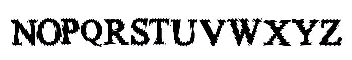 FuzzySock Font UPPERCASE