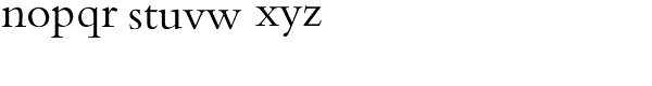 FZKai-Z03 GBK Font LOWERCASE