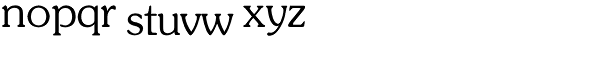 FZXing Kai-S 04 GB 2312 Font LOWERCASE