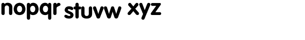 FZYi Hei-M 20 GB 2312 Font LOWERCASE