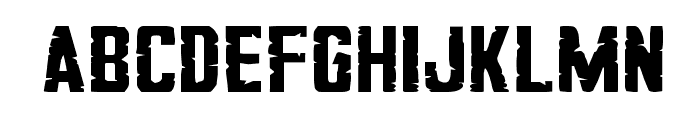 G.I. Incognito Small Regular Font LOWERCASE
