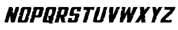 G.I. Incognito Squat Italic Font LOWERCASE