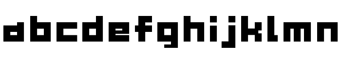 GAU_font_cube_B Font LOWERCASE