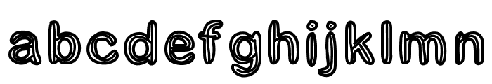 GaelleNumber3 Font LOWERCASE