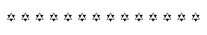 Galactica-Pyramid-Card-Game Font LOWERCASE
