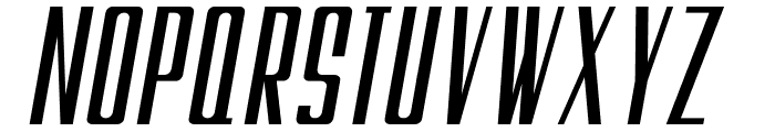 Galah Panjang Bold Italic Font UPPERCASE
