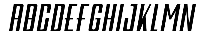 Galah Panjang Bold Italic Font LOWERCASE