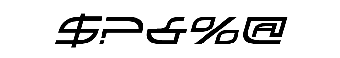 GalgaBold Italic Font OTHER CHARS
