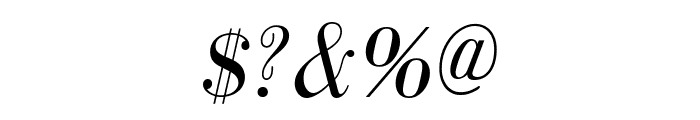 GalileoFLF-Italic Font OTHER CHARS