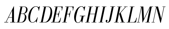 GalileoFLF-Italic Font UPPERCASE