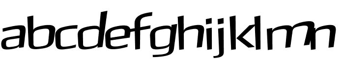 Gamestation-Warped Font LOWERCASE